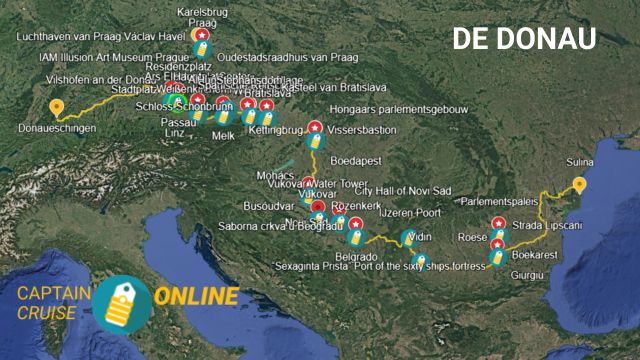 EEN RIVIERCRUISE OVER DE DONAU